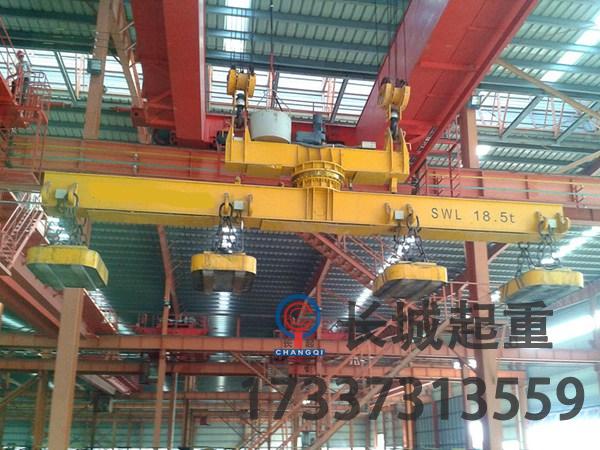 貴州畢節(jié)電磁掛梁橋式起重機(jī)的工作原理
