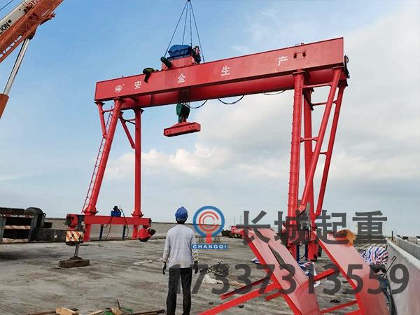 高架子龍門吊的施工效率與環境濕度有關